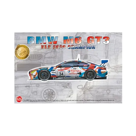 NUNU BMW M6 Gt3 2020 Nls Winner