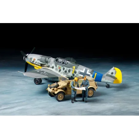 TAMIYA 1/48 Bf109 G-6 & Kubelwagen 82