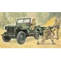 ITALERI Willys MB Jeep with Trailer ITALERI Willys MB Jeep with Trailer