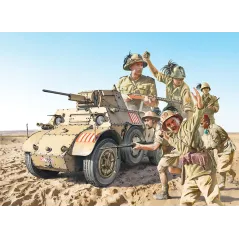 ITALERI AB 41 with Bersaglieri Italien Infantry El Almn