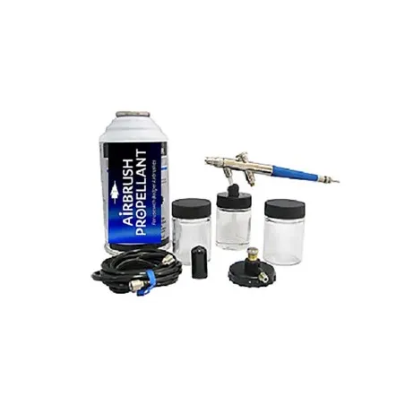 BADGER Siphon Feed 200 Airbrush, with Propel, Jar, Regulator & Hose
