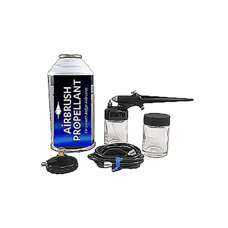 BADGER Basic Spray Gun Set with Propel, Jar, Regulator & Hose