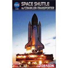 DRAGON 1/400 Space Shuttle W/Crawler