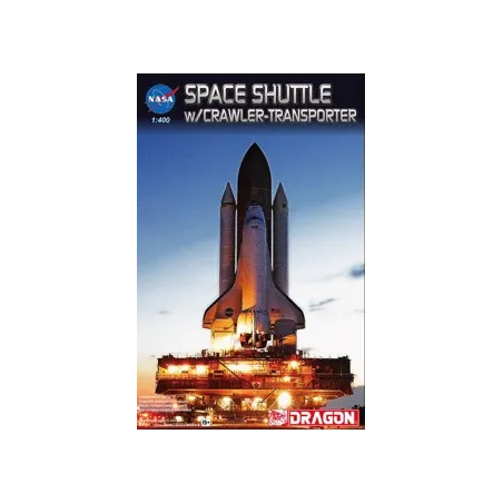 DRAGON 1/400 Space Shuttle W/Crawler