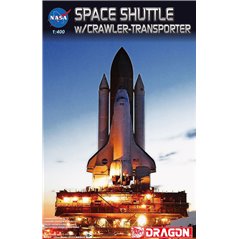 DRAGON 1/400 Space Shuttle W/Crawler
