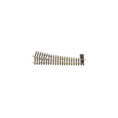 LGB Right Manual Turnout, R5, 15Â°