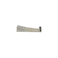 LGB Right Manual Turnout, R5, 15Â°