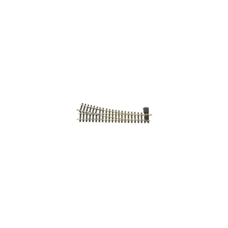 LGB Right Manual Turnout, R5, 15Â°