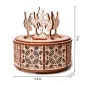 WOOD TRICK Dancing Ballerinas ( music box)