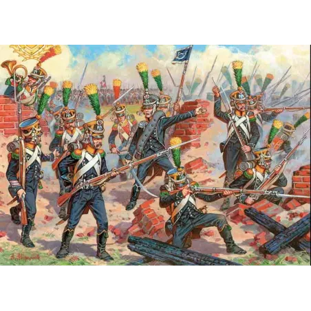 ZVEZDA French Voltigeurs 