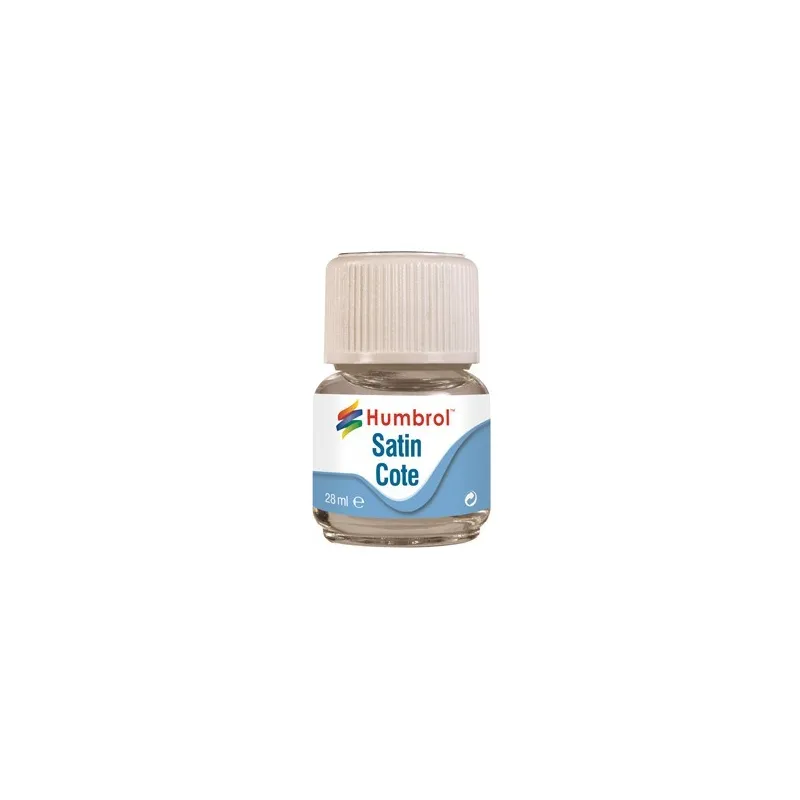 Humbrol Modelcote Satincote 28ml Bottle 