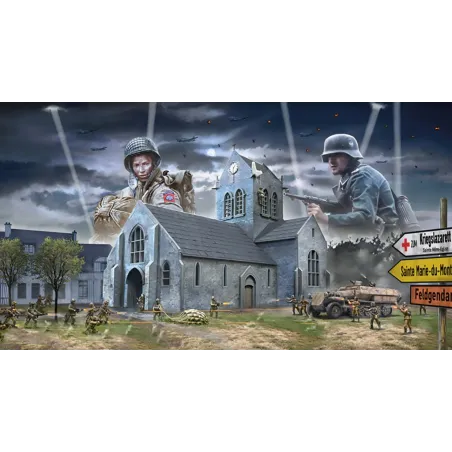 ITALERI Battle of Normandy Sainte-Mere-Eglise