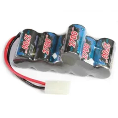 TAMIYA 7.2v 2700mAh Ni-mh Hump Pack 608097was 55059