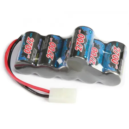 TAMIYA 7.2v 2700mAh Ni-mh Hump Pack 608097was 55059