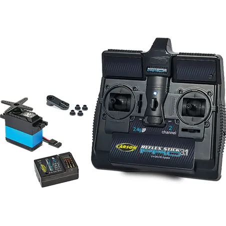 CARSON Carson Reflex 3.1 Stick Radio with Receiver & Servo
