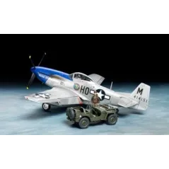 TAMIYA 1/48 P-51D & 4x4 LV