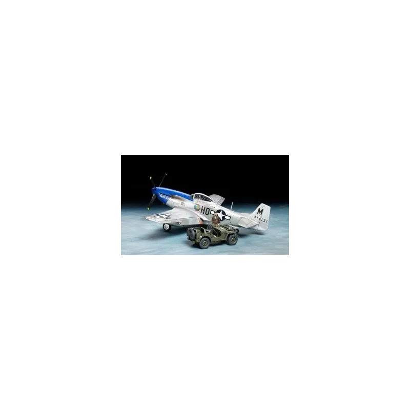 TAMIYA 1/48 P-51D & 4x4 LV TAMIYA 1/48 P-51D & 4x4 LV