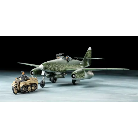 TAMIYA 1/48 Me262A-2a & KETTENDRAFTRAD