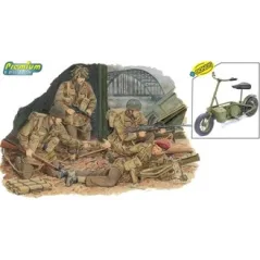 DRAGON RED DEVILS w/WELBIKE AND DROP TUBE CONTAINER (ARNHEM 1944) (PREMIUM EDITION)