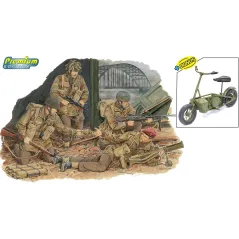 DRAGON RED DEVILS w/WELBIKE AND DROP TUBE CONTAINER (ARNHEM 1944) (PREMIUM EDITION)