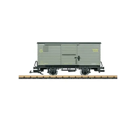 LGB K.sÃ¤.St.E. covered freight wagon Ep. I