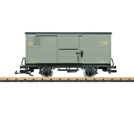LGB K.sÃ¤.St.E. covered freight wagon Ep. I