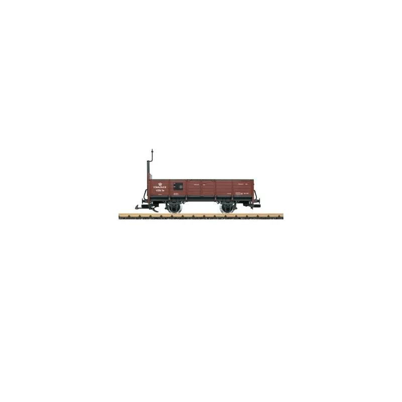 LGB K.sÃ¤.St.E. Open Freight Wagon Ep. I
