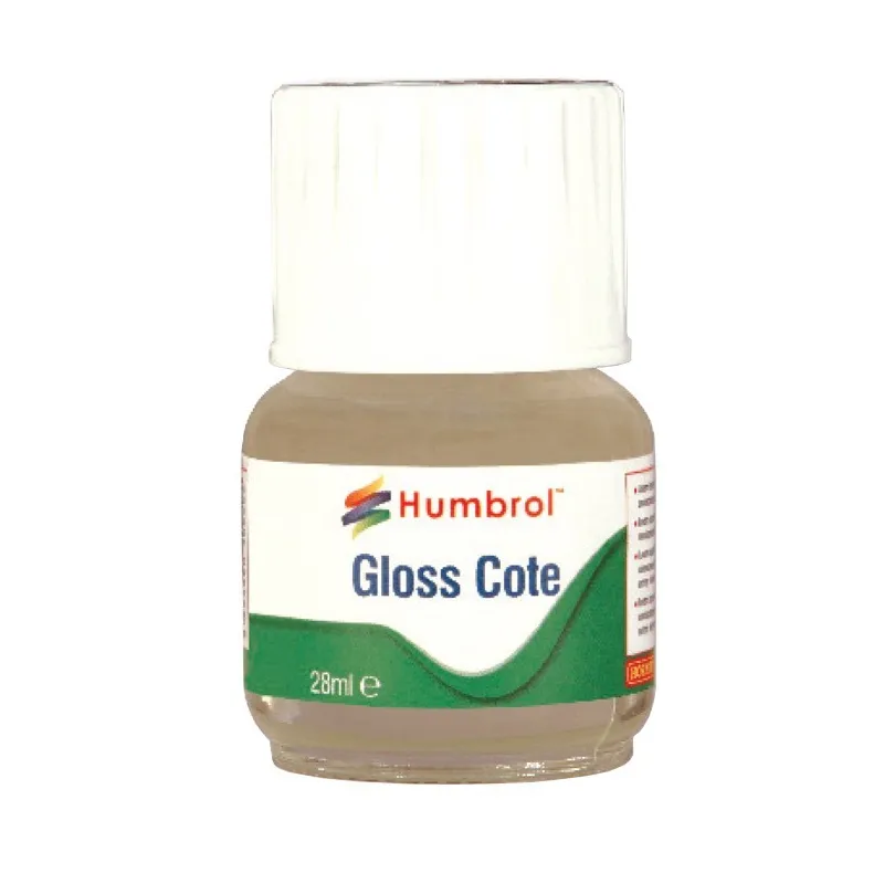 Humbrol Modelcote Glosscote 28ml Bottle 