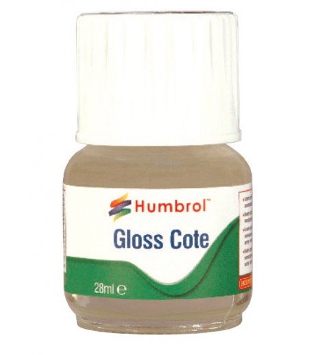 Humbrol Modelcote Glosscote 28ml Bottle 