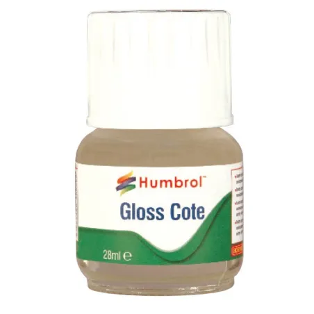 Humbrol Modelcote Glosscote 28ml Bottle 