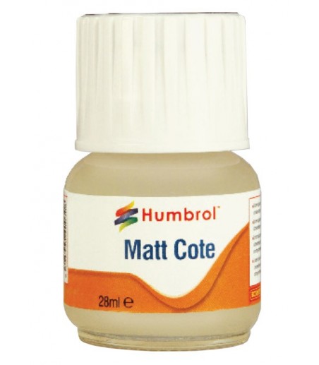 Humbrol Modelcote Mattcote 28ml Bottle 