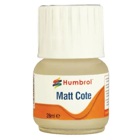 Humbrol Modelcote Mattcote 28ml Bottle 