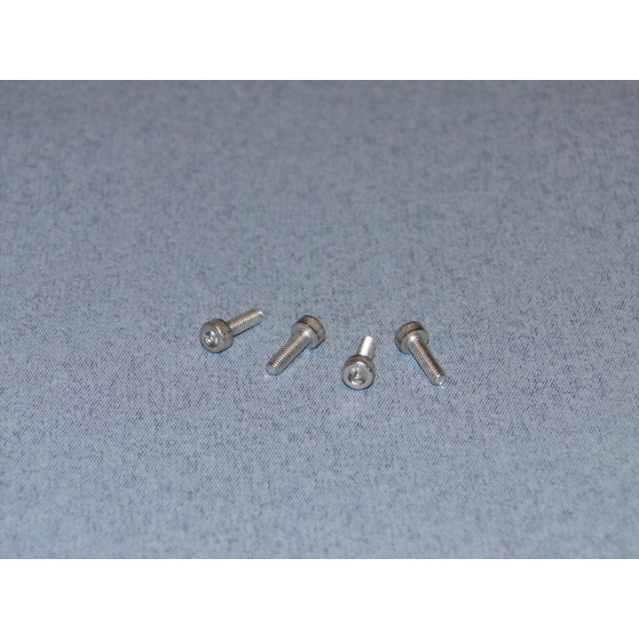 RACTIVE SS Socket Hd Screw M3 10mm Pk4 T-SCR01/10M3