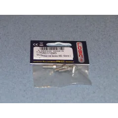 RACTIVE SS Socket Hd Screw M3 10mm Pk4 T-SCR01/10M3