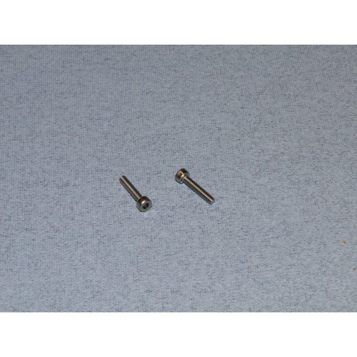 RACTIVE SS Socket Hd Screw M2.5 12mm Pk2 T-SCR01/12M2-5