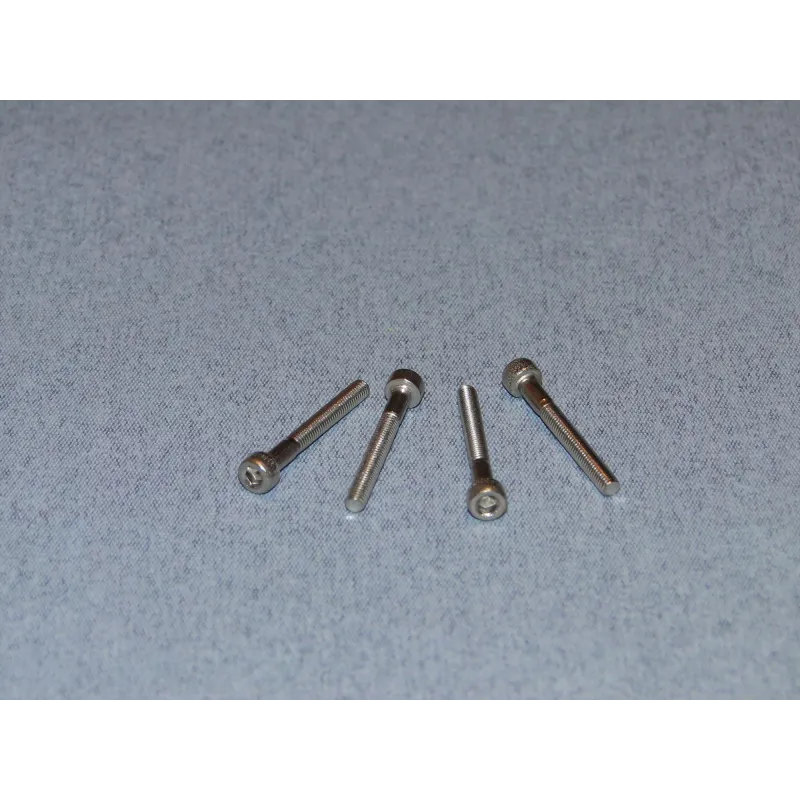 RACTIVE SS Socket Hd Screw M3 25mm Pk4 T-SCR01/25M3