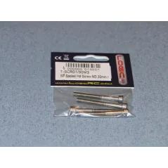 RACTIVE SS Socket Hd Screw M3 30mm Pk4 T-SCR01/30M3