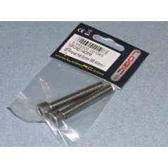 RACTIVE SS Socket Hd Screw M6 40mm Pk2 T-SCR01/40M6