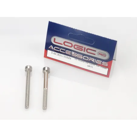 RACTIVE SS Socket Hd Screw M4 50mm (pk2) T-SCR01/50M4