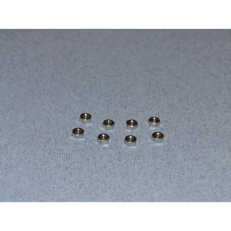 RACTIVE SS Nuts M3 Pk8 T-SCR02/M3