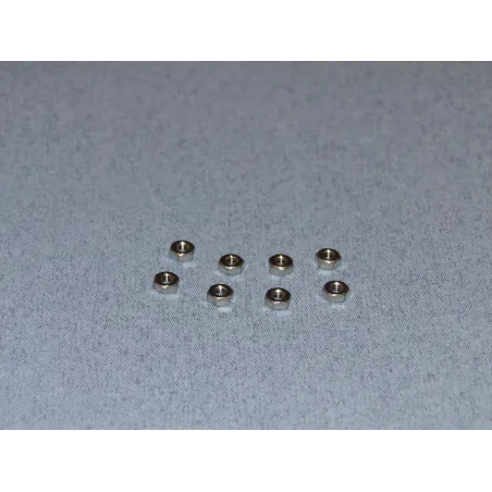 RACTIVE SS Nuts M3 Pk8 T-SCR02/M3