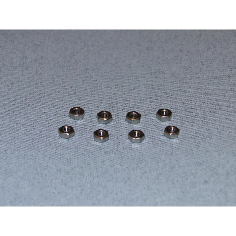 RACTIVE SS Nuts M4 Pk8 T-SCR02/M4