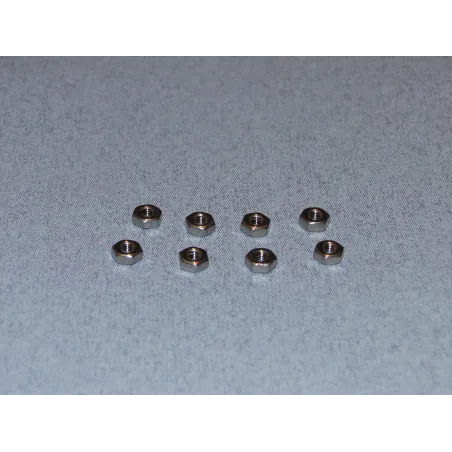 RACTIVE SS Nuts M4 Pk8 T-SCR02/M4