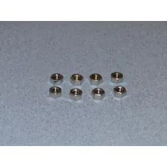 RACTIVE SS Nuts M5 Pk8 T-SCR02/M5
