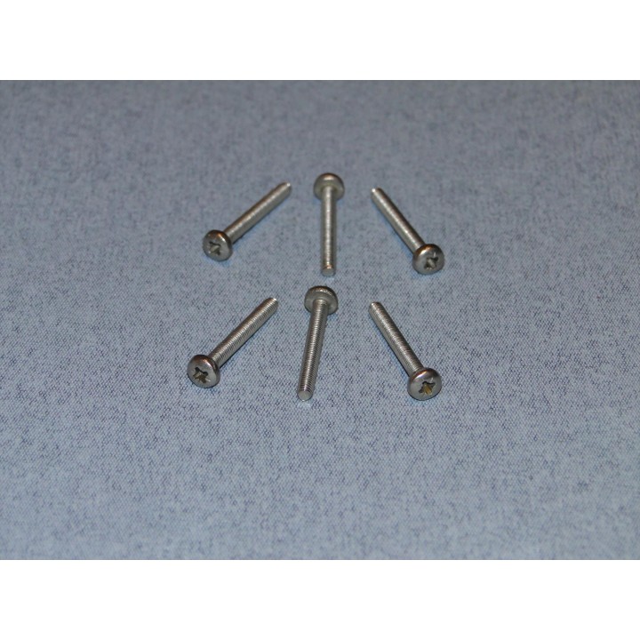 RACTIVE SS Pozi Pan Hd Scr M3 25mm Pk6 T-SCR04/25M3