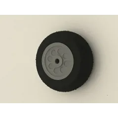 25mm 1" (Dia) H13mm Sponge Wheel tail wheel 