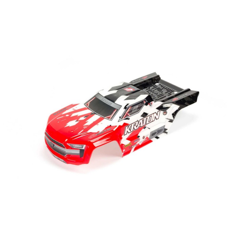 ARRMA AR402215 Kraton 4x4 BLX Painted Decaled Body Red