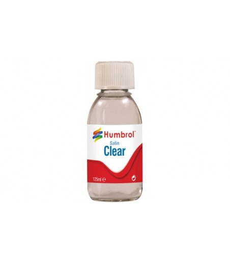Humbrol Clear - Satin - 125ml