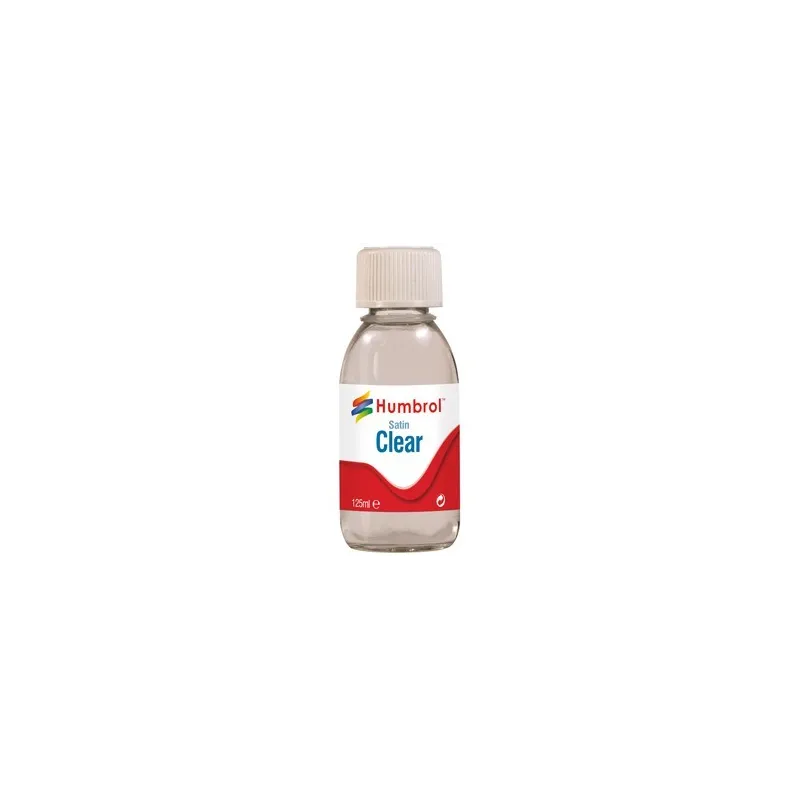 Humbrol Clear - Satin - 125ml