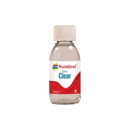 Humbrol Clear - Satin - 125ml